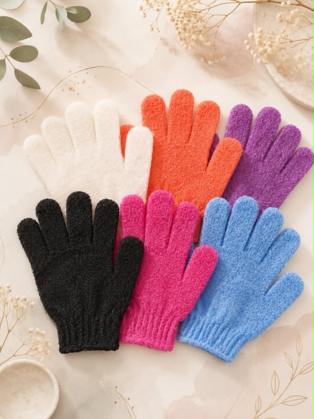 Gants de gommage