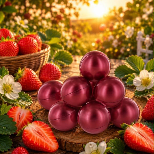Perle de bain - Fraise
