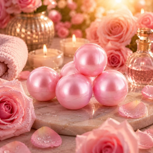Perle de bain - Rose