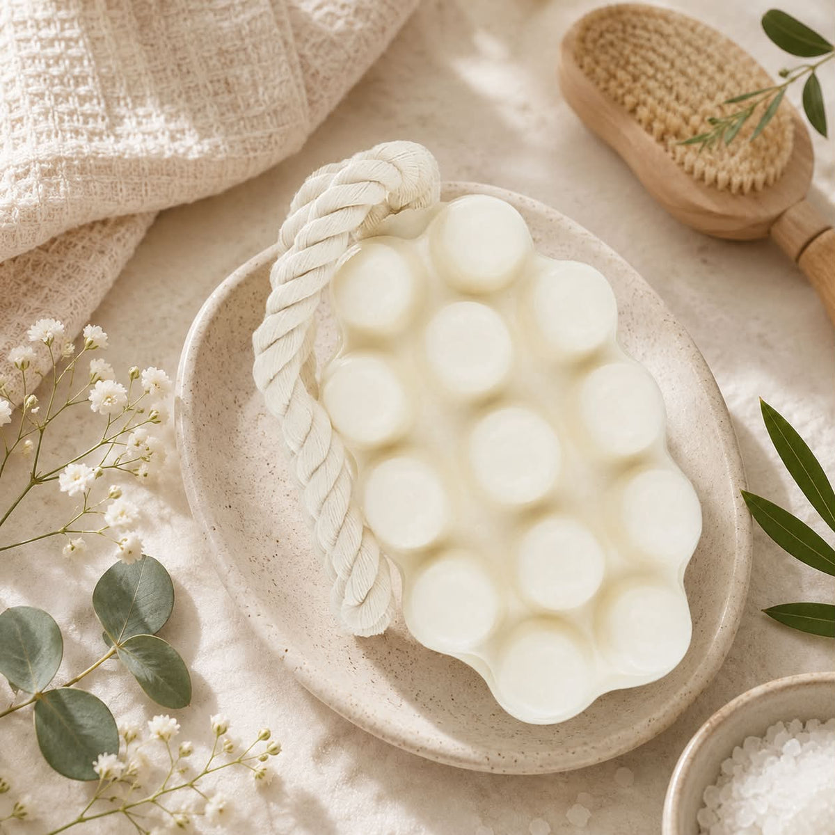 Savon de massage - lait d'anesse